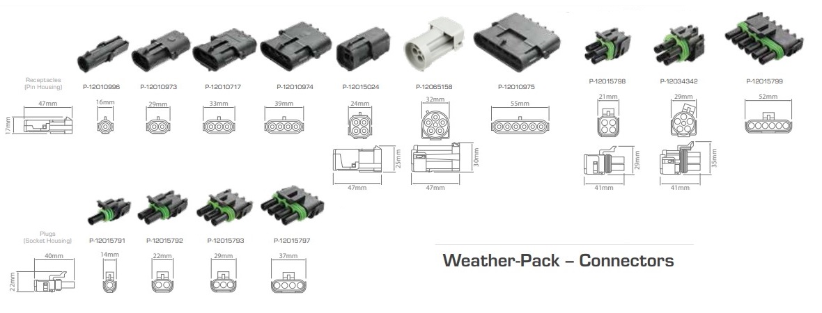 Weather-Pack Connectors