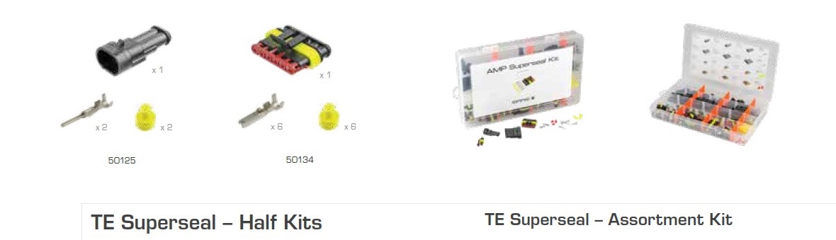 TE Superseal 1.5 Connector Kits