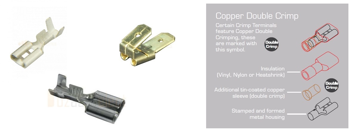 Non Insulated Crimp Terminals