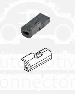 Delphi 12047682 1 Way Black Metri-Pack 150 Unsealed Female Connector, Max Current 14 amps