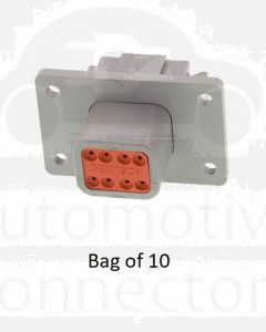 Deutsch DT04-08PA-L012/10 DT Series 8 Pin Receptacle  - Bag of 10