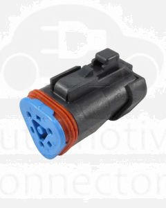 Deutsch DT06-3S-PP01 DT Series 3 Socket Plug