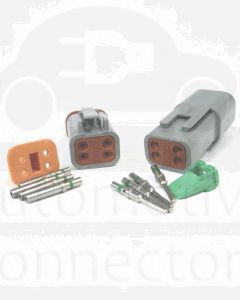Deutsch DT Series 4 Pin Connector Kit (Box of 100)