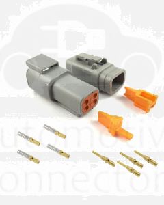 Deutsch DTM4-E007 Connector Kit with Gold Contacts