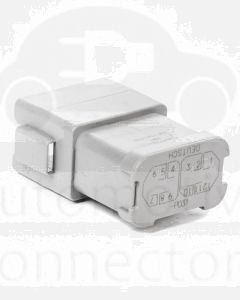 Deutsch DT04-12PA-P031 Grey Bussed 4 x 3 (GOLD) Receptacle