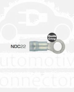 IONNIC NDC22 Crimp Nylon 5mm Ring - Blue (Pack of 100)