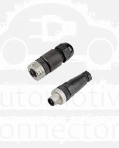 Ionnic M12 Network 5 Pin Field Service Connector -  Male