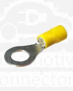 Quikcrimp QKC41 Yellow 8mm Ring Terminal 5/16 (50)