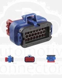 TE Connectivity AMPSEAL 770680-5 23 Circuit Connector Blue