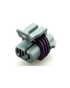 Delphi 12129946 3 Way Medium Gray Metri-Pack 150 Sealed Female Connector Assembly, Max Current 14 amps