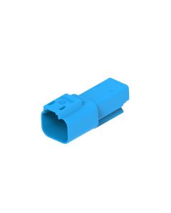 Deutsch DT04-2P-TN03/10 DT Series 2 Pin Blue Receptacle