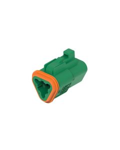Deutsch DT06-3S-TN03/10 DT Series 3 Green Socket Plug