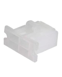 Quikcrimp QK4BL/10 QK Seires 4 Cavities P.lug Connector - 6.3mm (10Pk)
