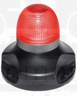 Hella 360 Nylon MultiFLASH Signal LED - Red Illuminated (98091140)