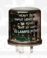 Hella High Capacity Flasher Unit - 3 Pin, 12V DC (3027)