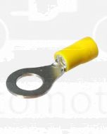 Quikcrimp QKC41 Yellow 8mm Ring Terminal 5/16 (50)