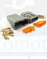 Deutsch DTM12-2/10 Series 12 way Connector Kit with Gold Terminals (10 pack)