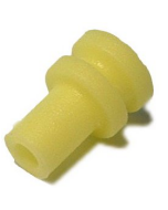 Delphi 15305351 Yellow Individual Loose Round 1 Way Cable Cavity Seal