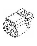 Delphi 15326677 2 Way Black GT 280 Sealed Female Connector Assembly, Max Current 25 amps