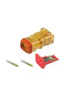 Deutsch DTLED-24V-4 Led Connector Kit 24V (gold terminals)